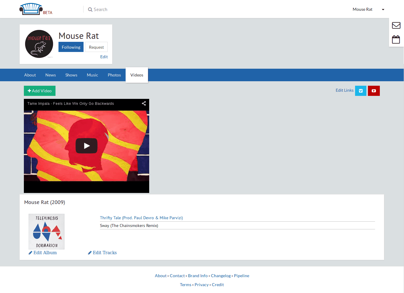 artist_videos